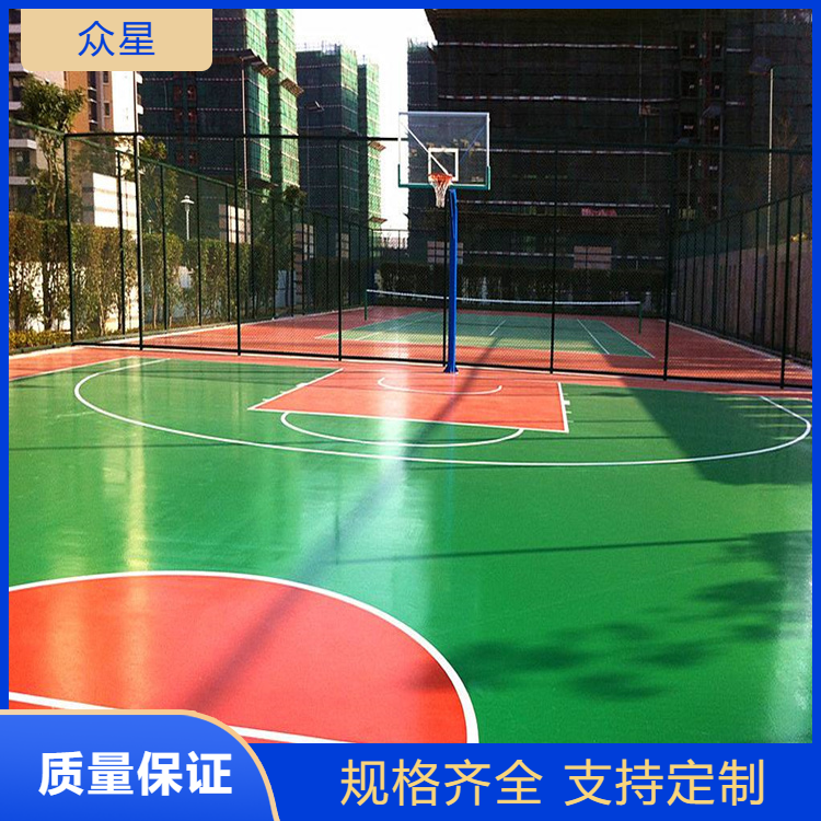 运城市塑胶篮球场硅PU - 一站式服务